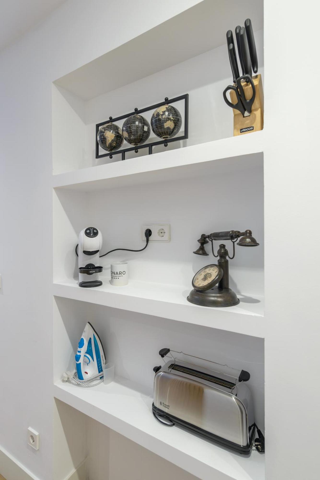 Gran Via New 2br 1bth Elevator Lejlighed Madrid