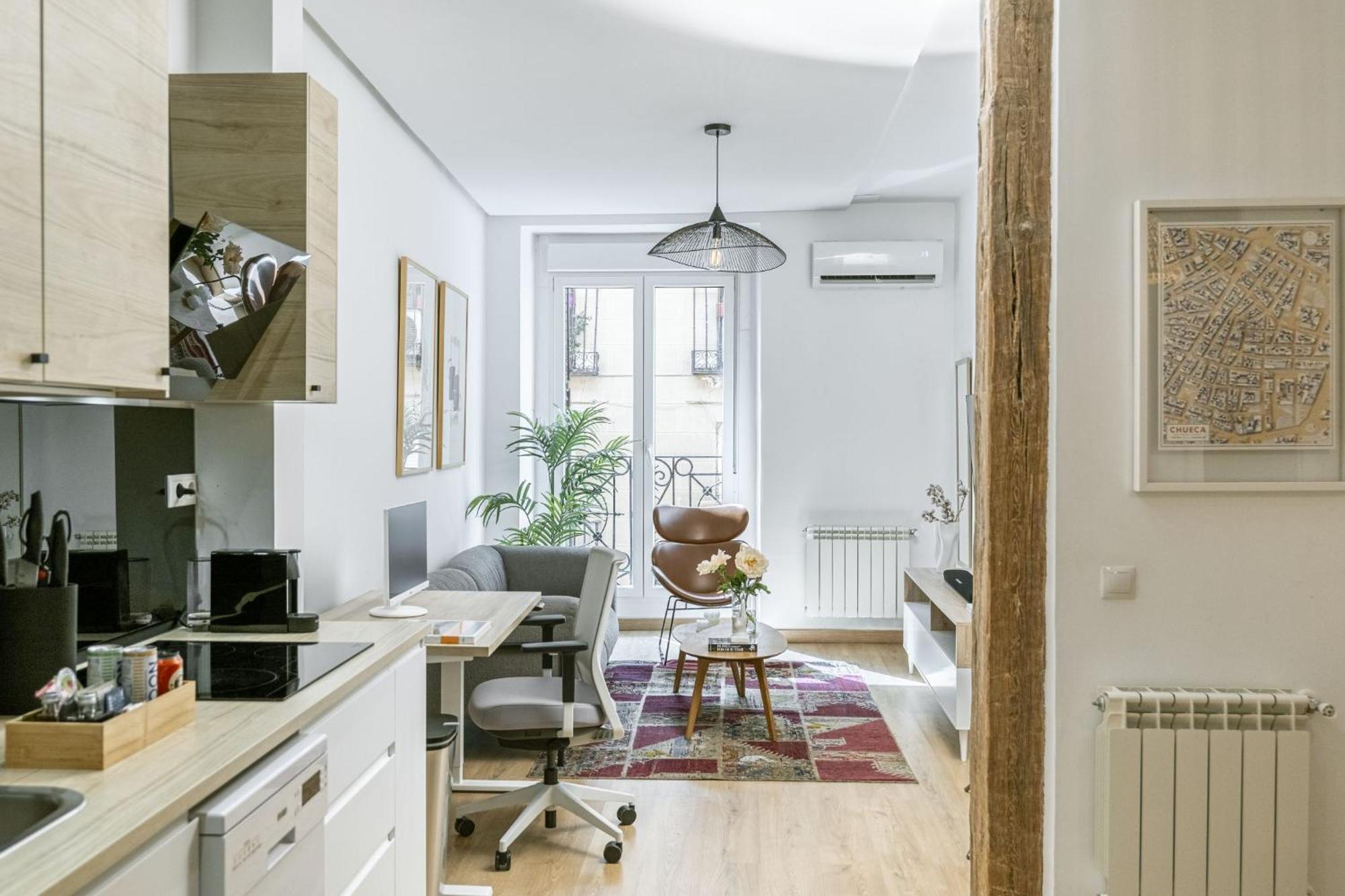 Apartamento Luxurious 2br/2ba In Chueca Madrid