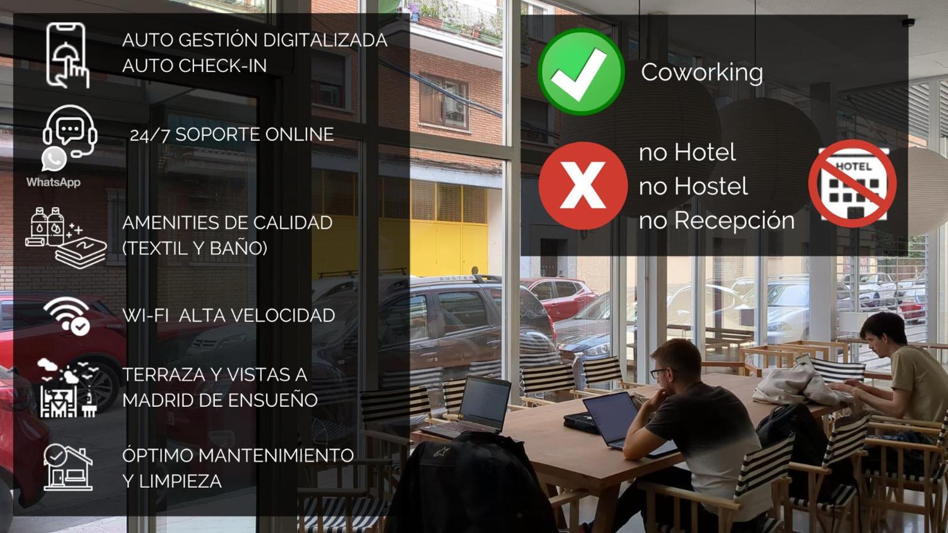 Guest house Live Coworking - Self Service - Madrid
