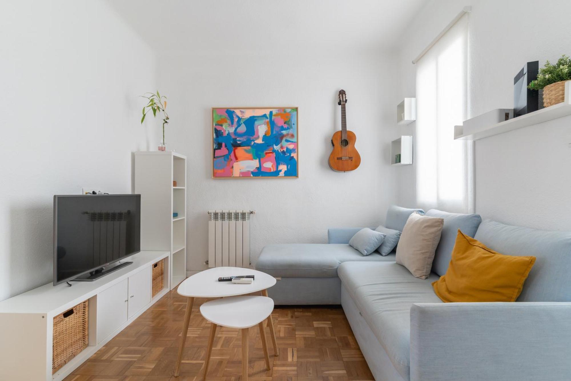 Lejlighed Bright Apartment-2bedrooms 1bathroom-delicias Madrid