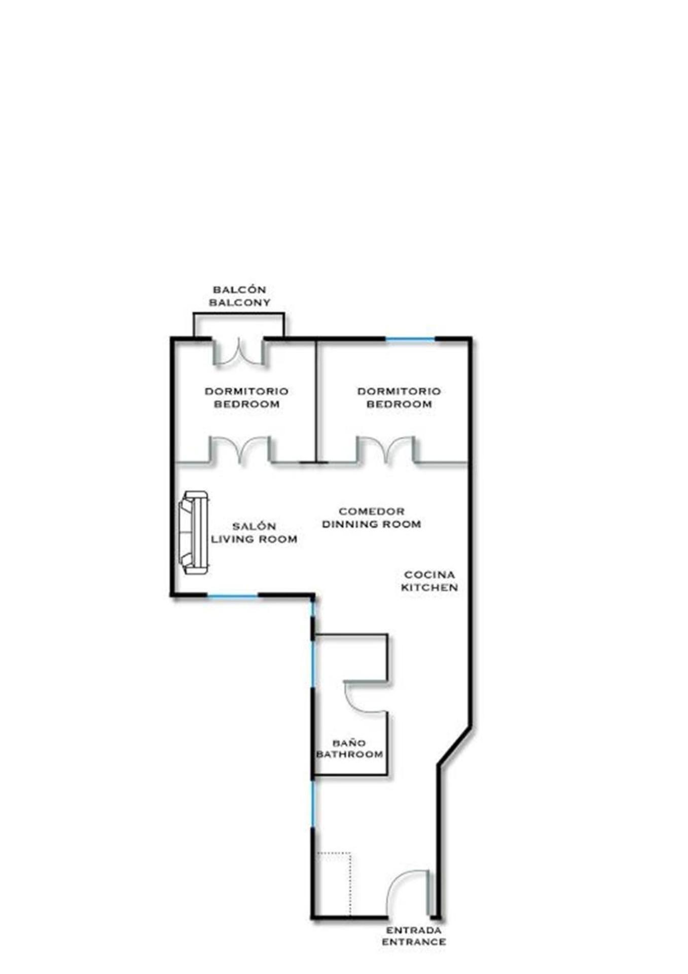 Apartment Autentico Y Centrico
