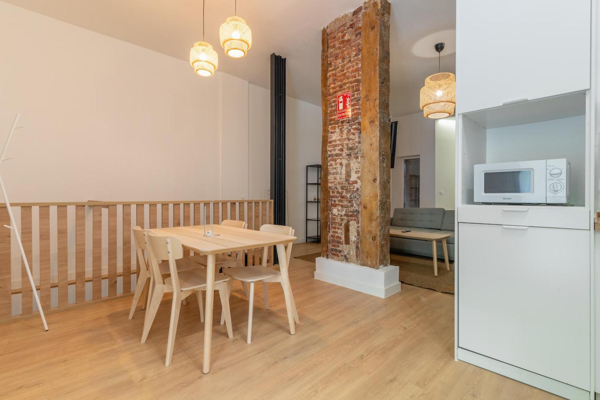 Modern Duplex-2bedrooms 3baths-palacio Lejlighed Madrid