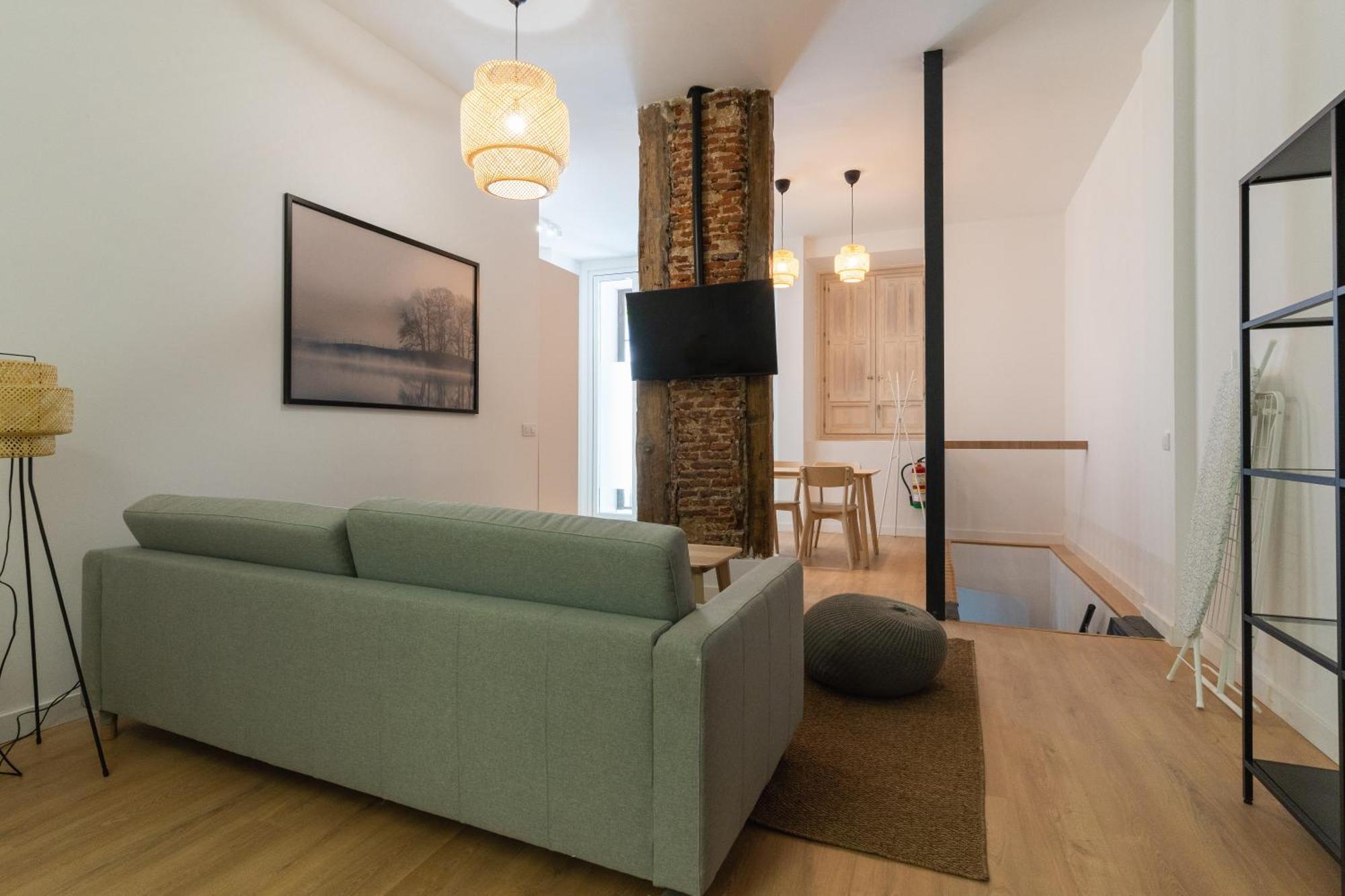Lejlighed Modern Duplex-2bedrooms 3baths-palacio Madrid