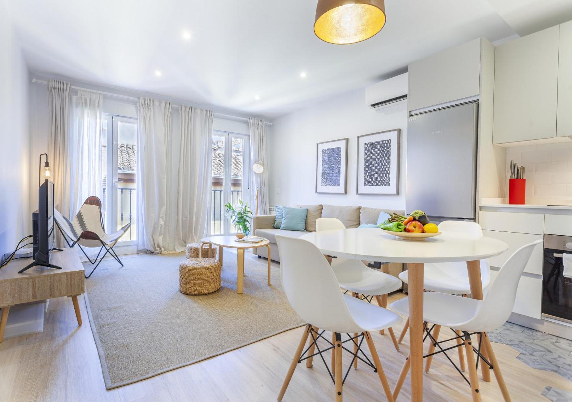 Malasana Terrace En Apartamento