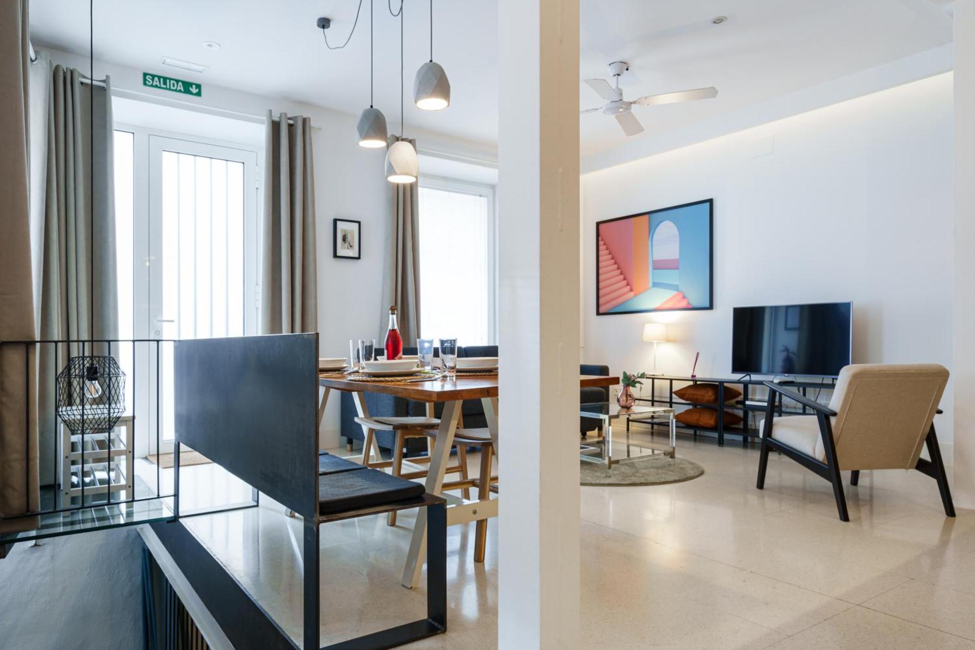 Cozy Loft Embajadores, 2rooms 2bathrooms Lejlighed Madrid