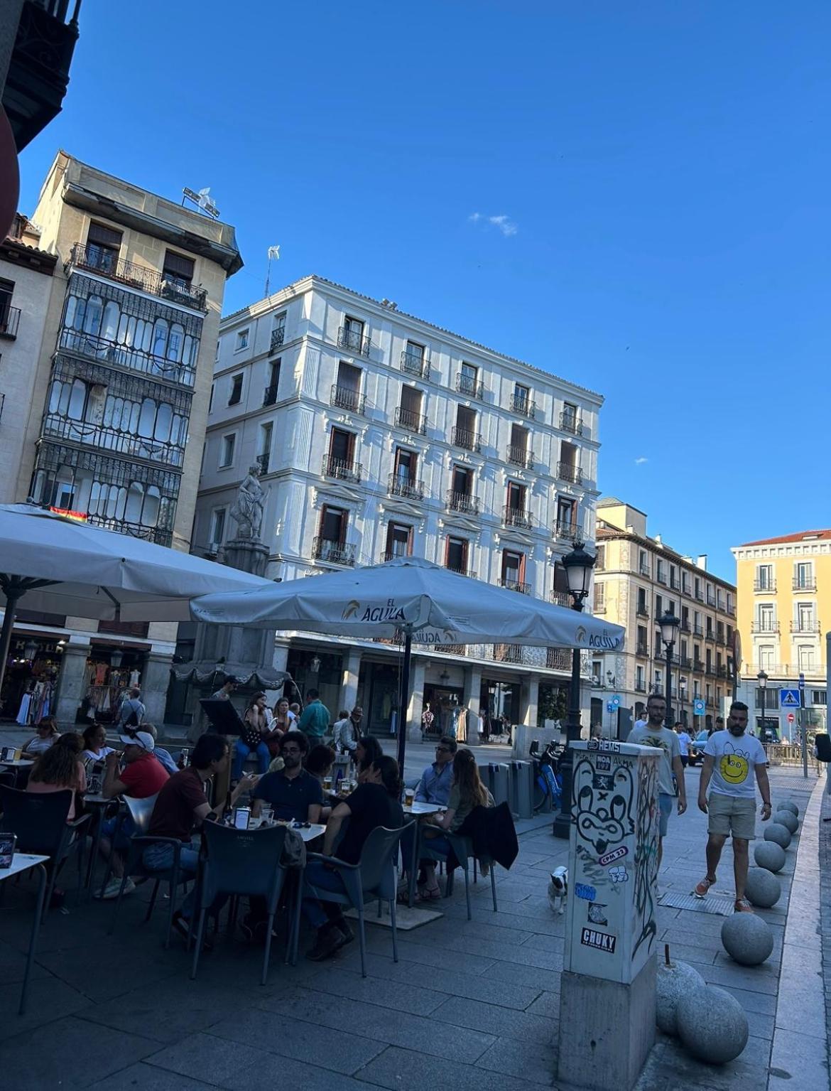 In Plaza Mayor *