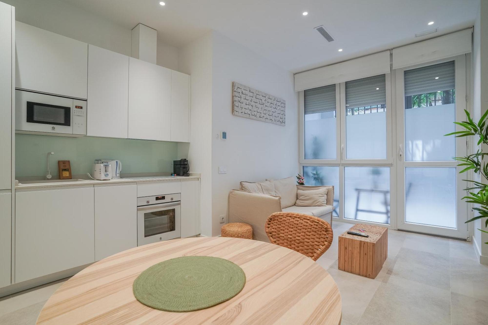 Apartment Cozy And Modern-1bedroom 1bathroom-chamberi *
