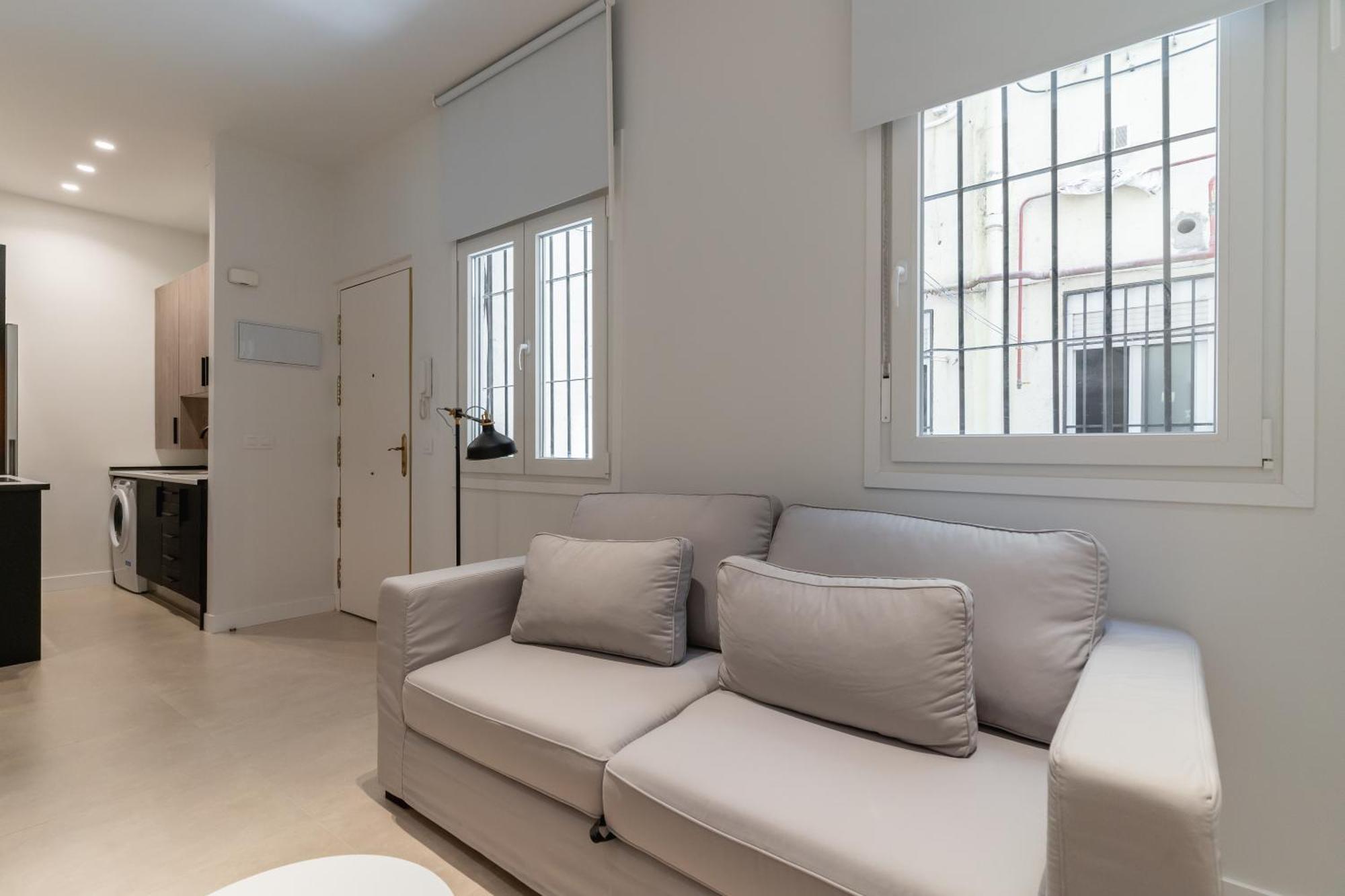 Apartamento Cozy And Modern-2bedrooms 1bathroom-delicias Madri