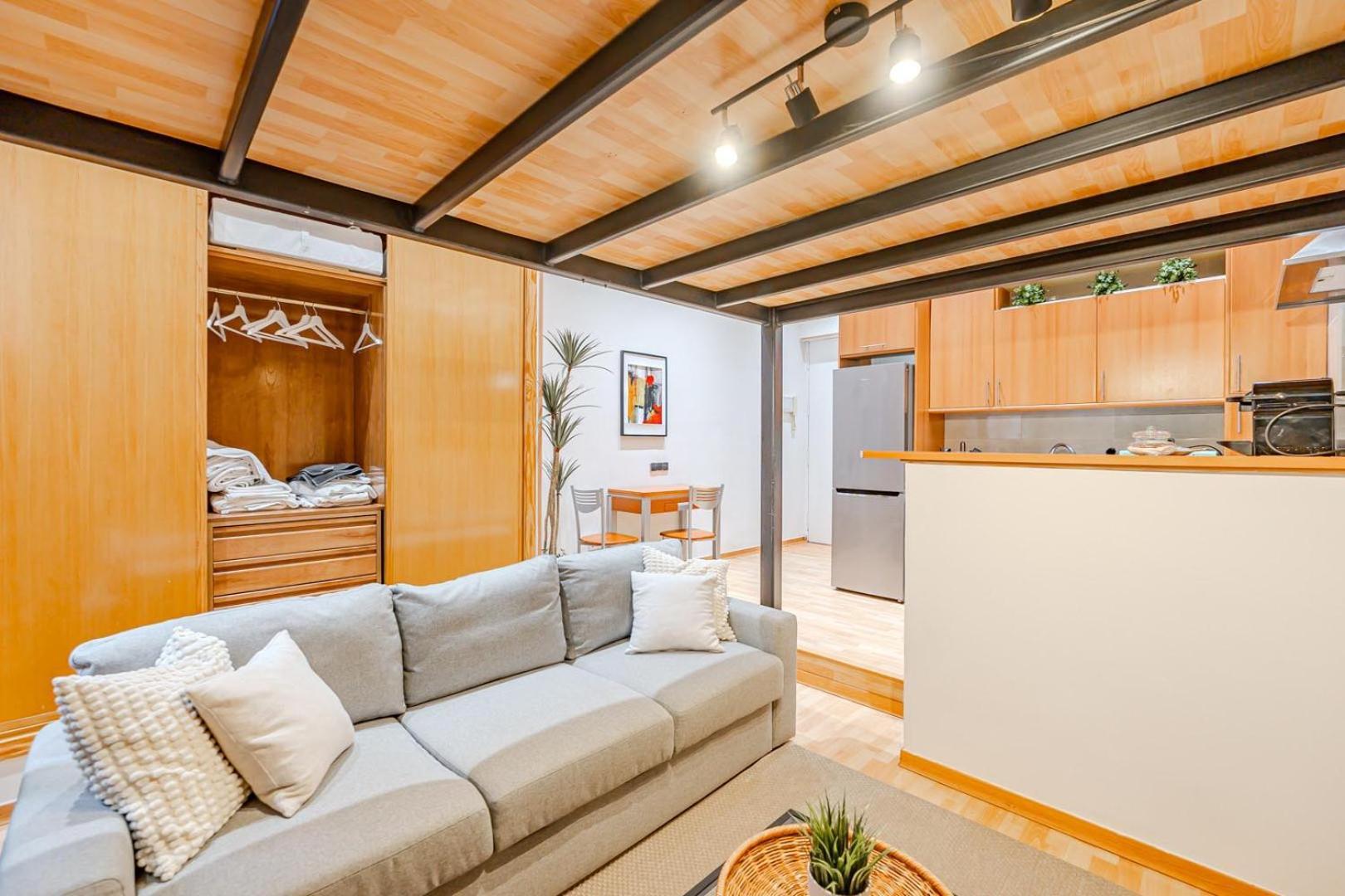 Increible Loft A 5 Min Del Retiro & Wizink Apartamento *