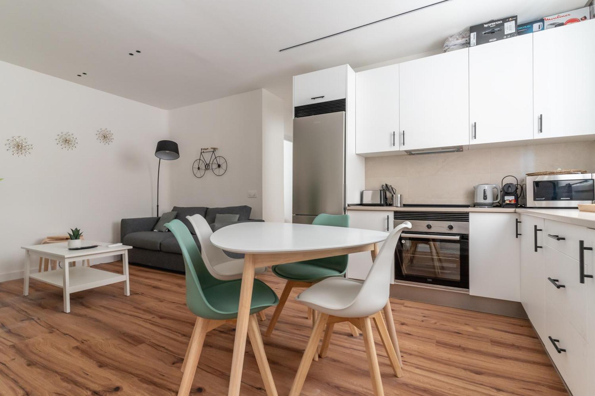 Apartment Modern Cozy-2bedrooms 1bathroom-delicias Madrid
