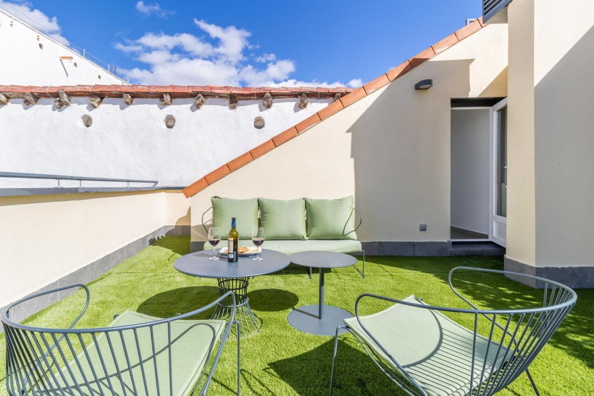 Apartment Stylish New With Terrace In The Heart Of La Latina - Latina Toledo Atico I *