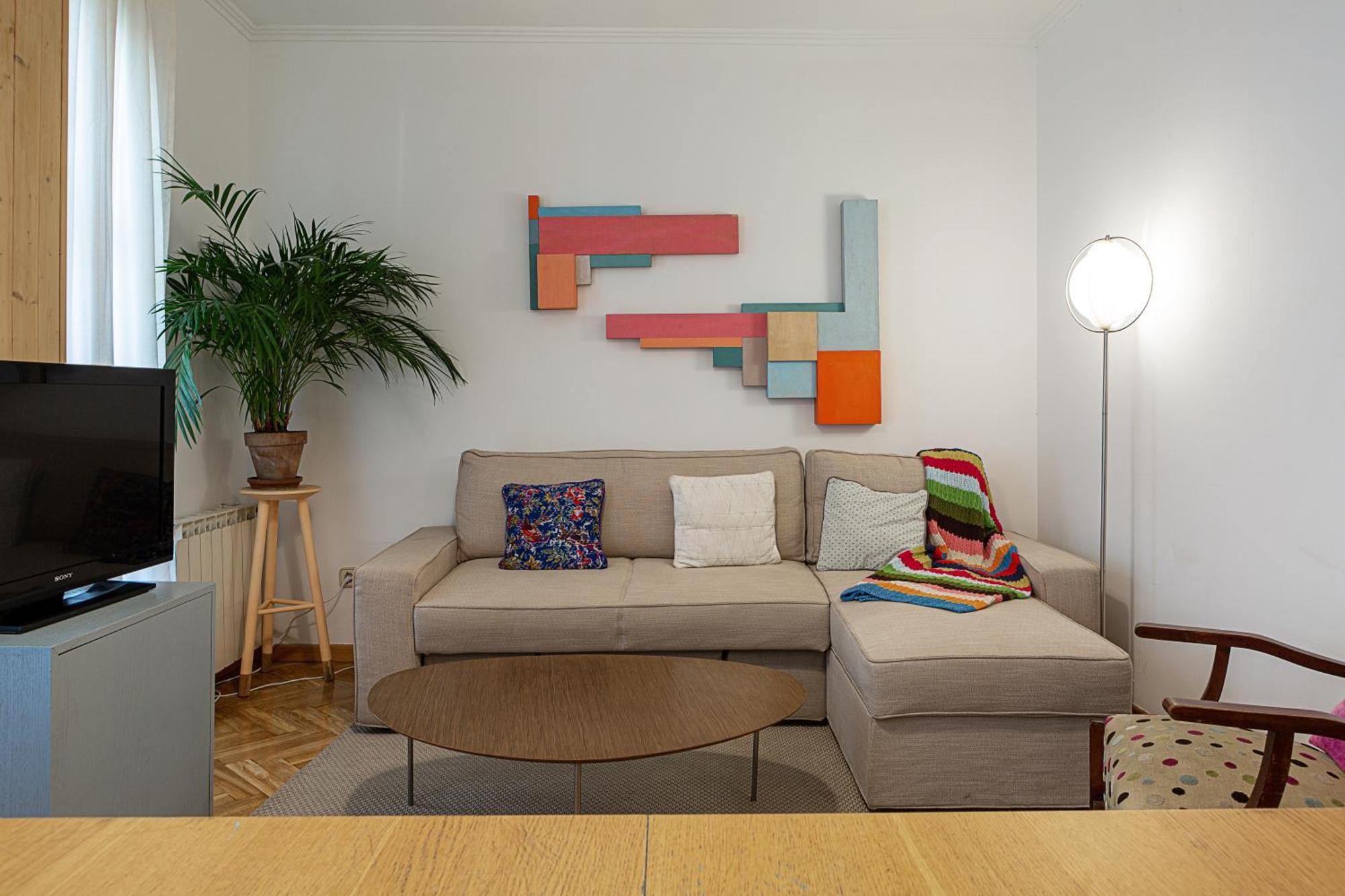 Lejlighed Cute 1 Bedroom With A Balcony Madrid