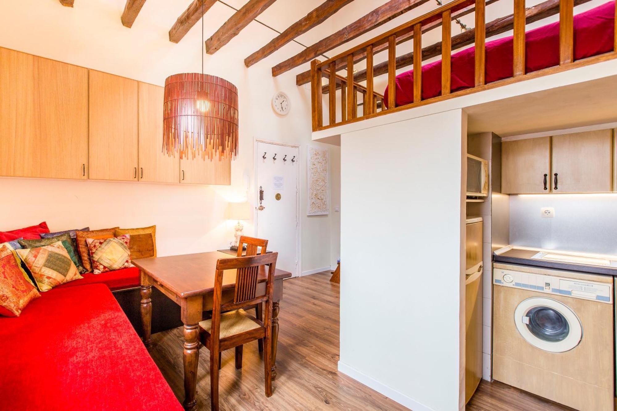 Apartamento Sunny N Quiet Penthouse In The Center.atico Centro Madrid