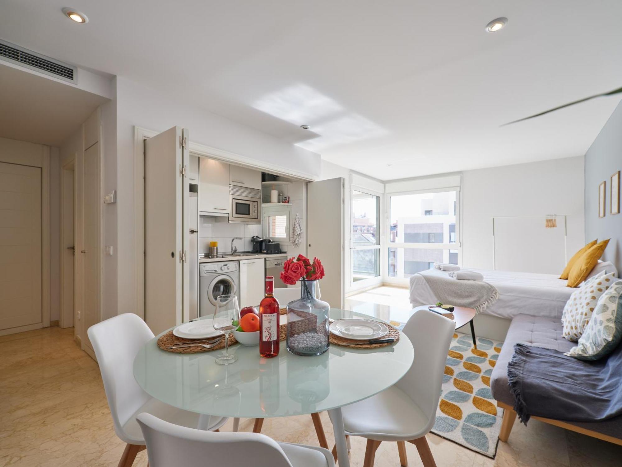 Apartment My City - Estudio En Legazpi Con Terraza Y Piscina