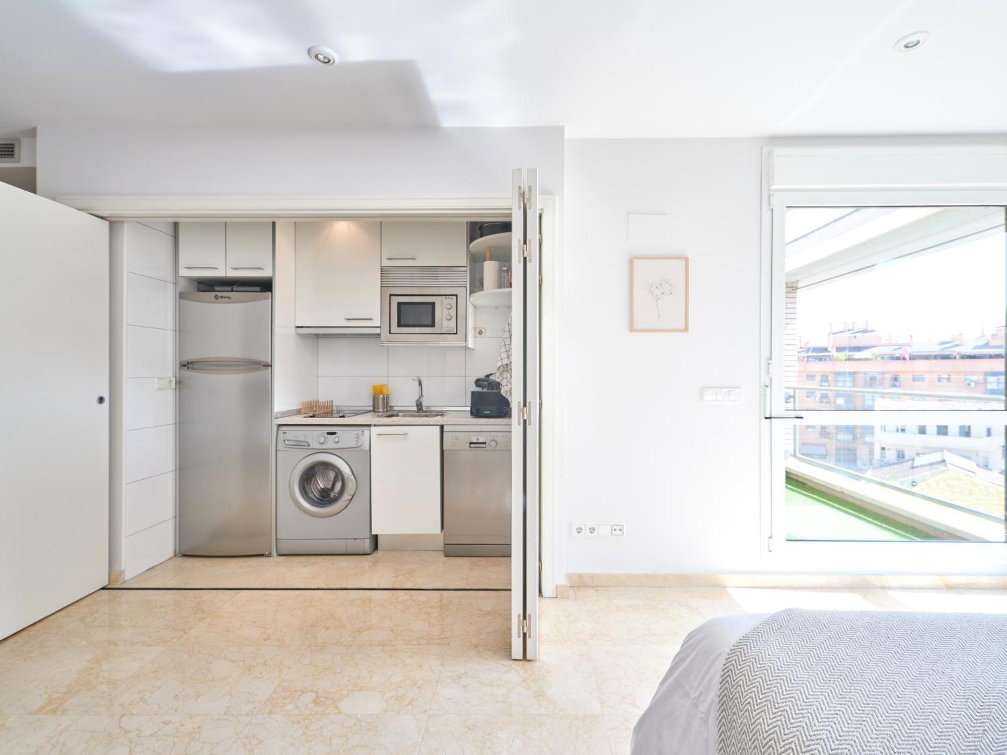 Apartment My City - Estudio En Legazpi Con Terraza Y Piscina