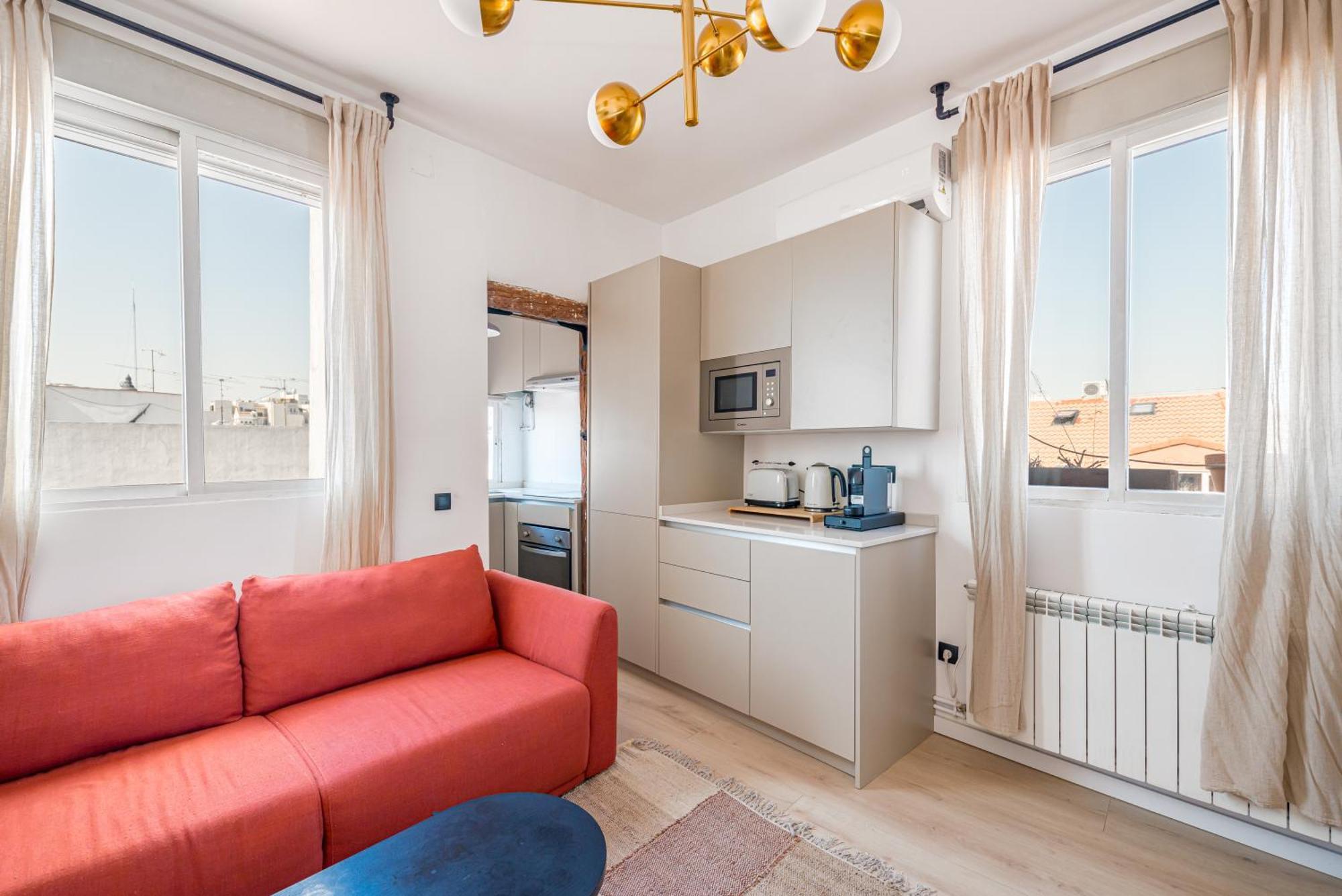 Chueca X Calle Hortaleza 2br 1bh * Madrid