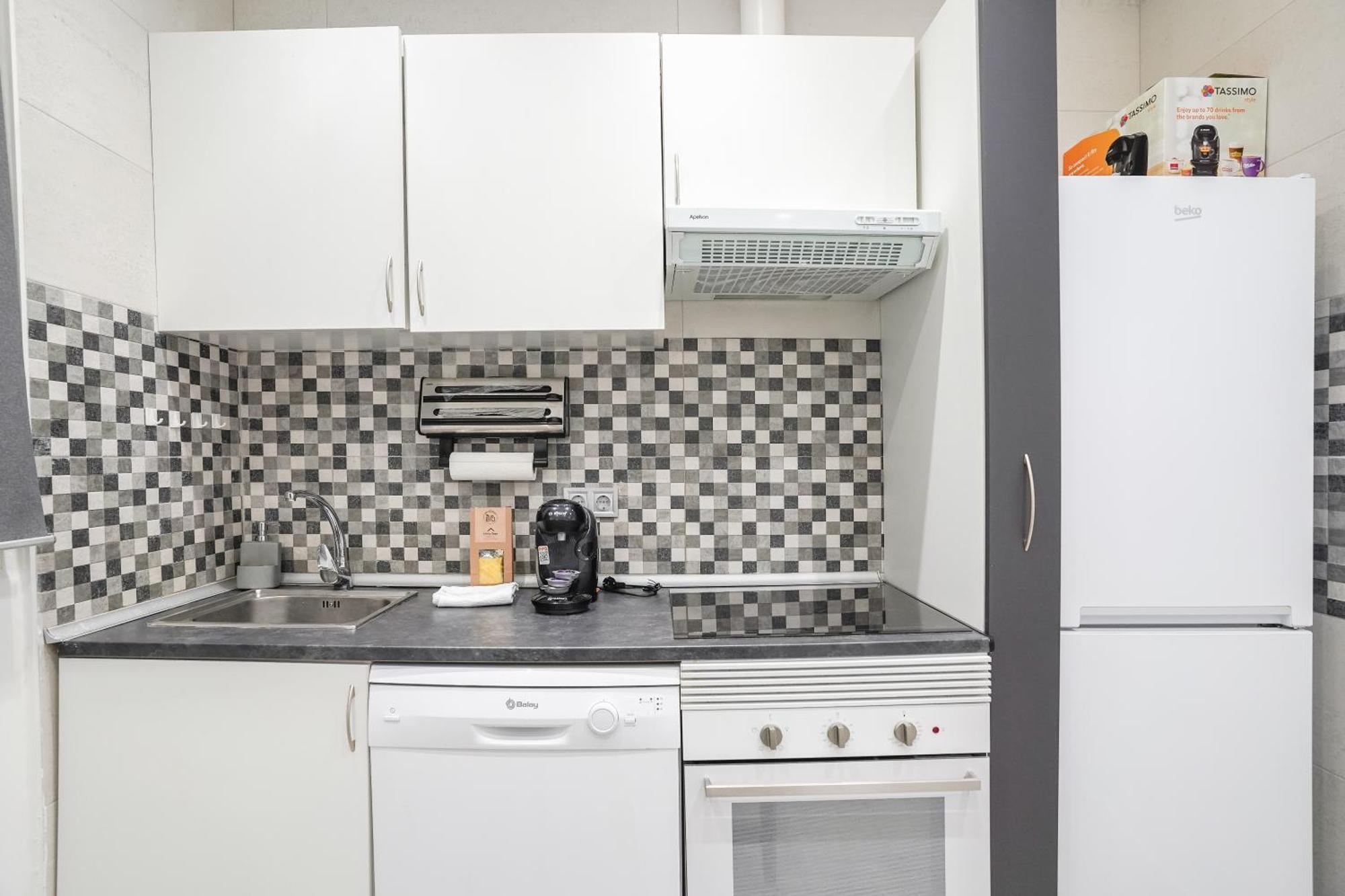Apartment Cozy Apartment-1bedroom 1bath-chamberi