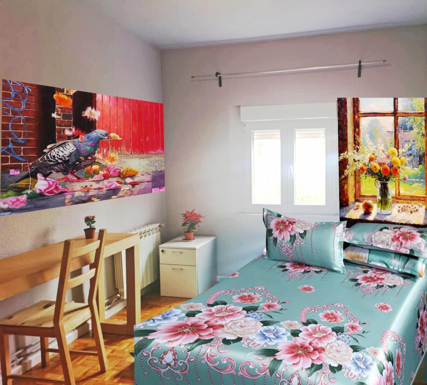 Una Habitacion Con Bano Compartido Homestay Madrid