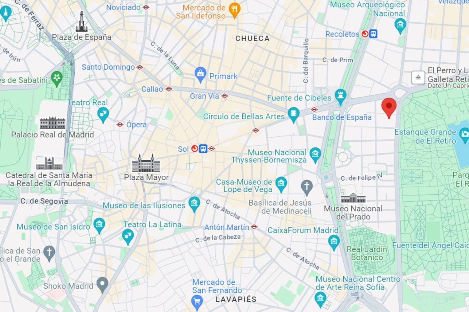 Central Apt 7px A 50 Metros De Retiro-museo Del Prado Apartment Madrid