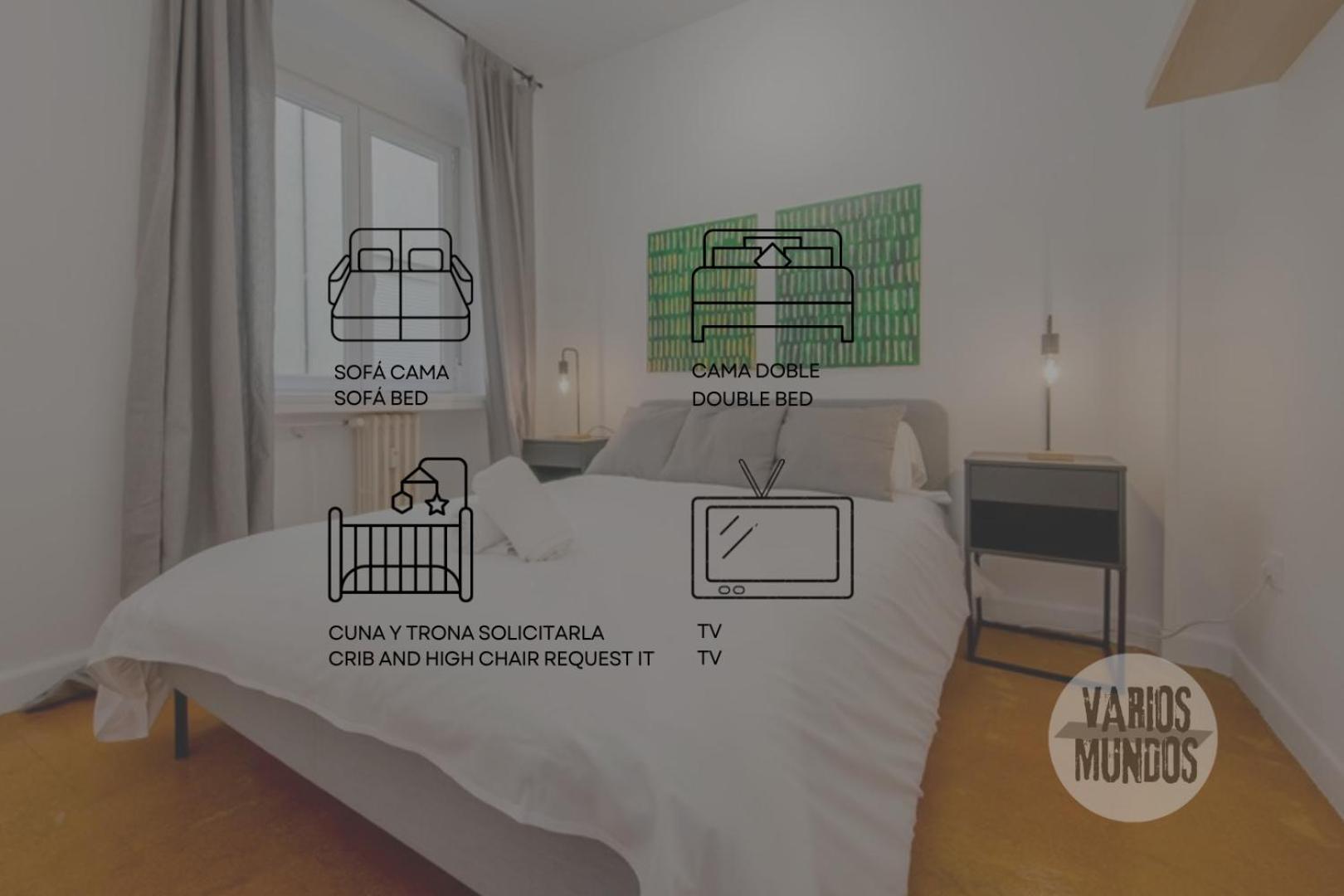 Apartamento Classic 7pax En La Latina-centro De *