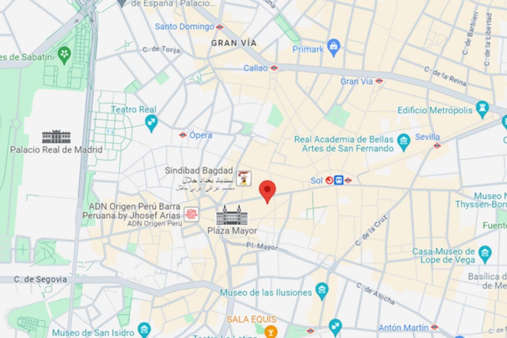 Nuevo Apt De 7pax En Calle Mayor 11 En La Puerta Del Sol Apartment *