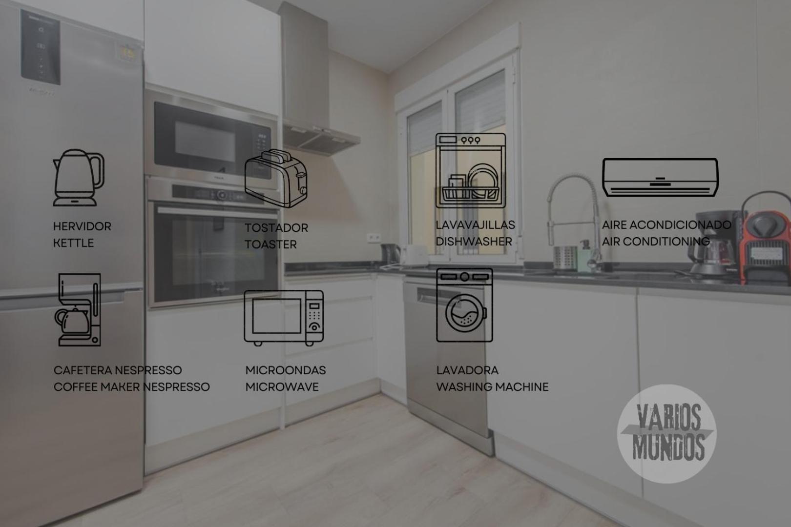 Elegante Apartamento En El Centro De Madrid-rastro * Madrid