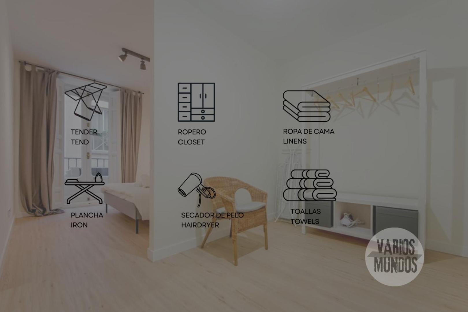 Modern 6pax En La Plaza De Tirso-centro E1 Apartment