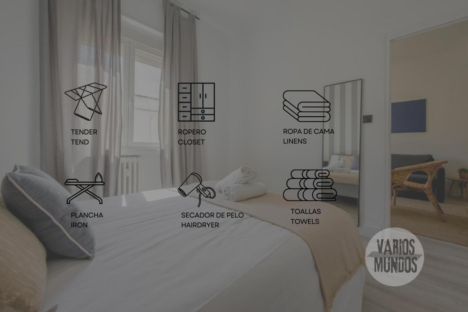 Central&cool 7pax En La Latina-centro De Apartamento Madri