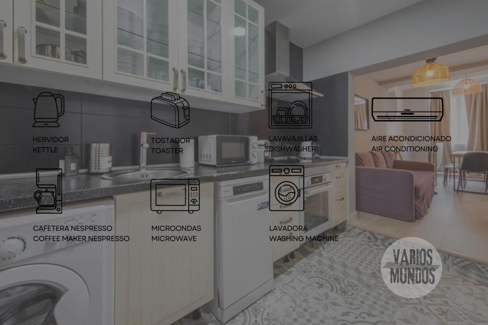 New&cool En El Centro De 9pax E2 Apartamento *