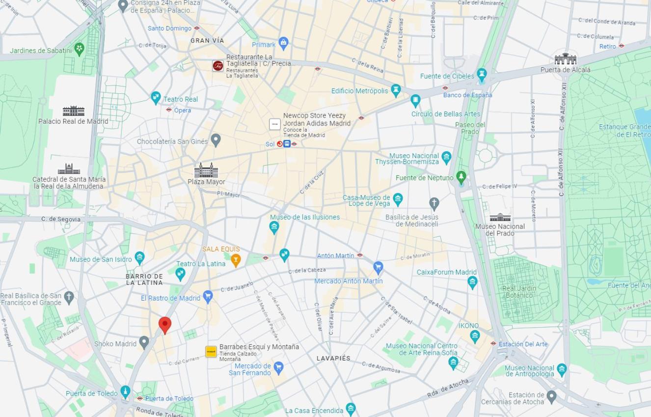 Premium 7pax En Calle Santa Ana-la Latina E2