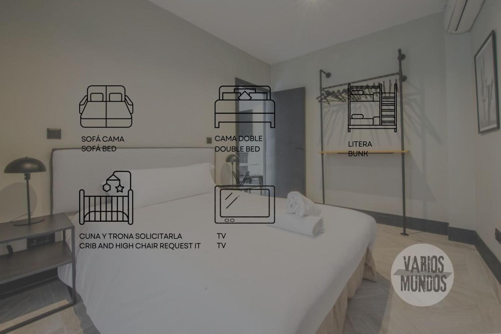 Premium 7pax En Calle Santa Ana-la Latina E2 Apartment *