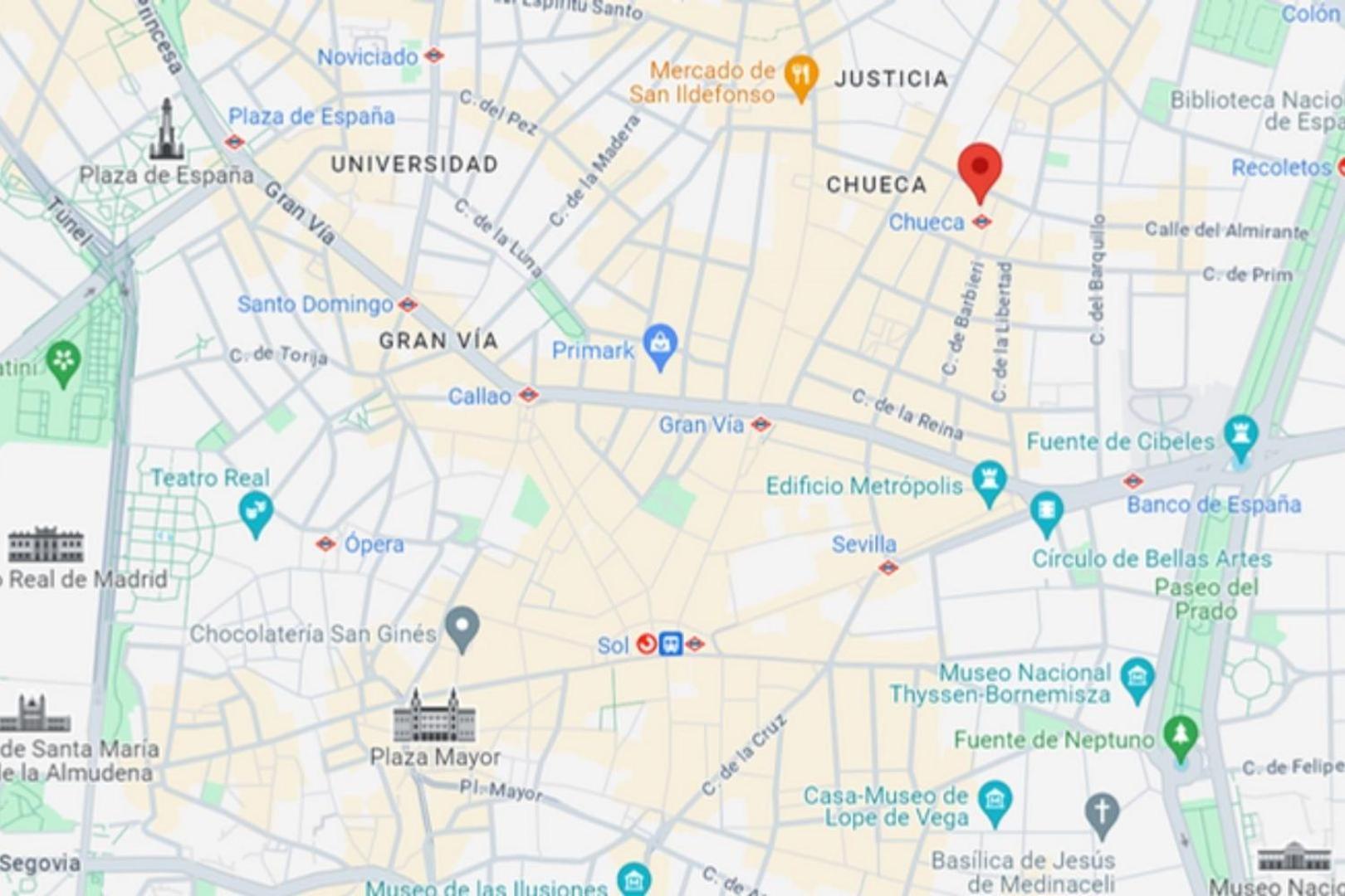 Fabuloso Atico Doble Altura 3pax En Chueca Lejlighed *