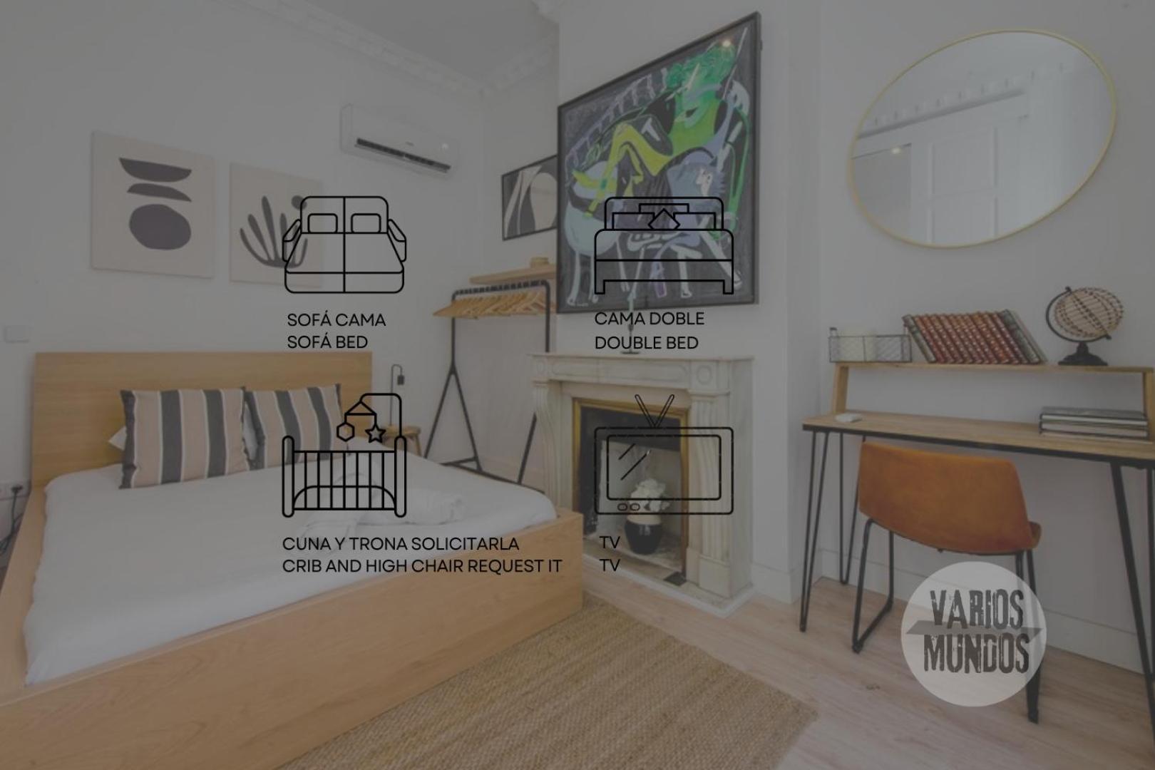 Cool&central Apt Para 7pax En Justicia-centro * Madri