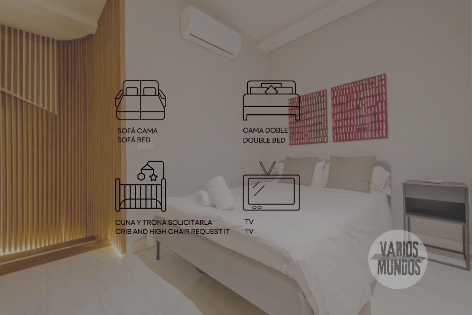Con Estilo - 5pax En Zona Tirso-centro E1 Lejlighed Madrid