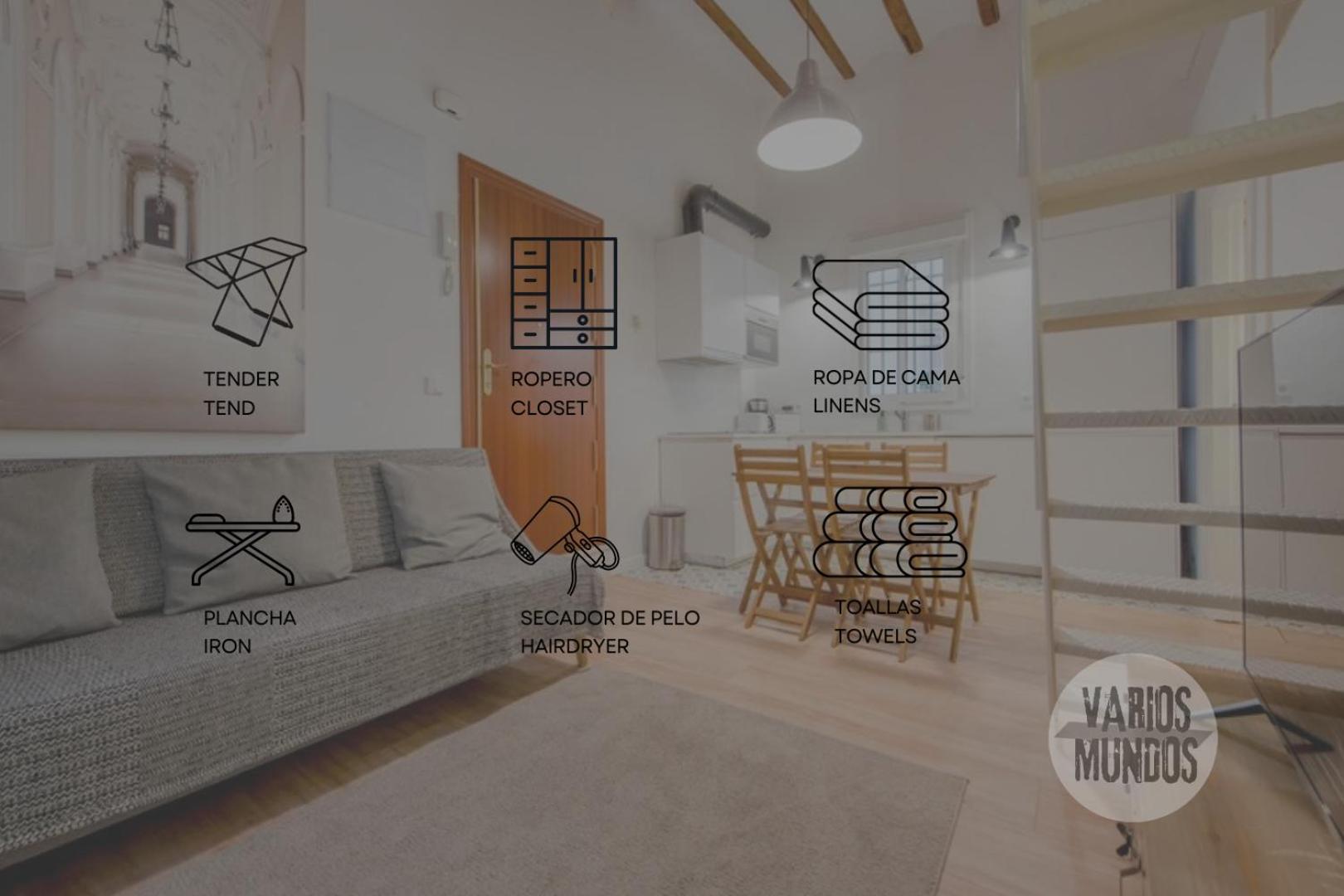 Cozy Loft En Chamberi Calle Ponzano Lejlighed Madrid