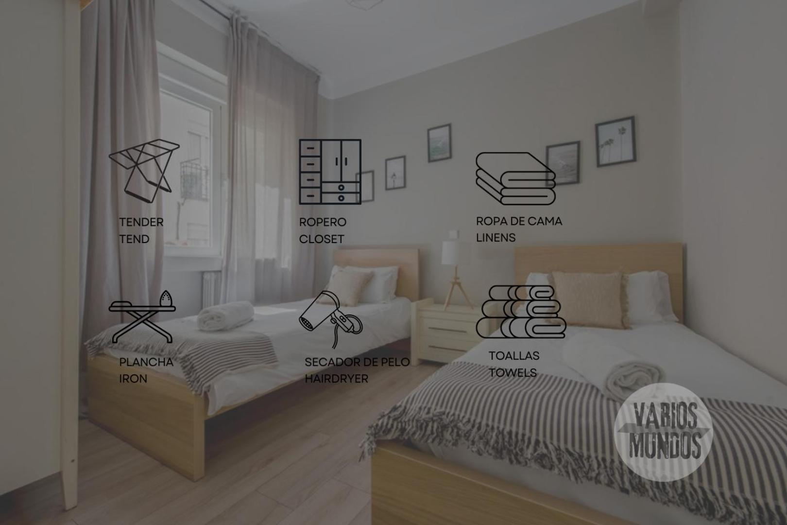 Agradable Piso De 3hab En El Rastro-centro De Apartment Madrid