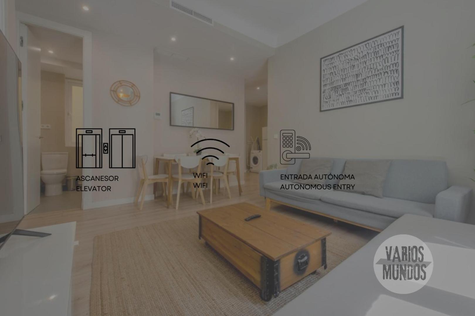 Apartment Agradable Piso De 3hab En El Rastro-centro De Madrid