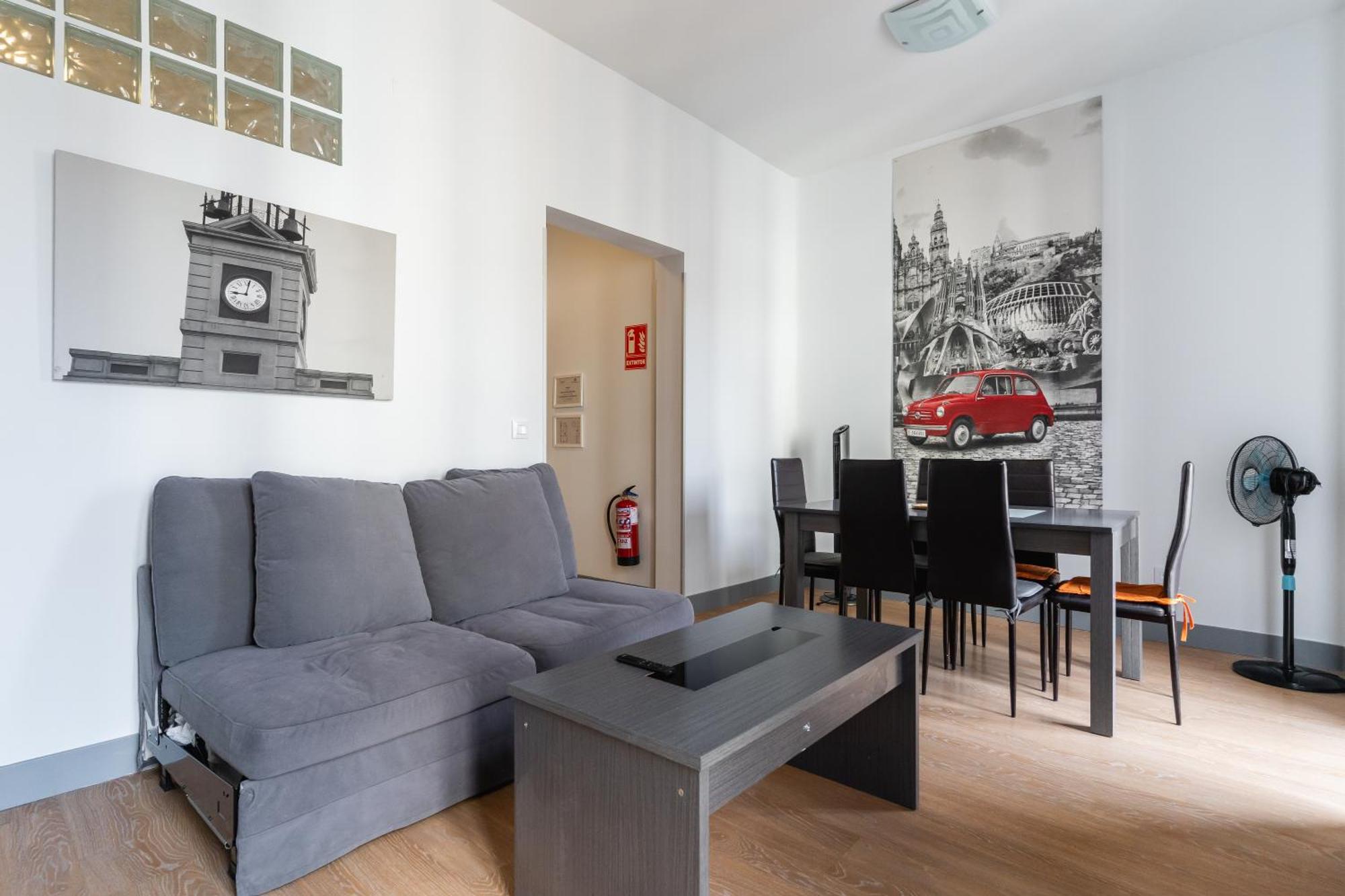 Apartamento 2 Bedrooms 1,5bathrooms Furnished - Sol - Bright & Functional - Mintystay