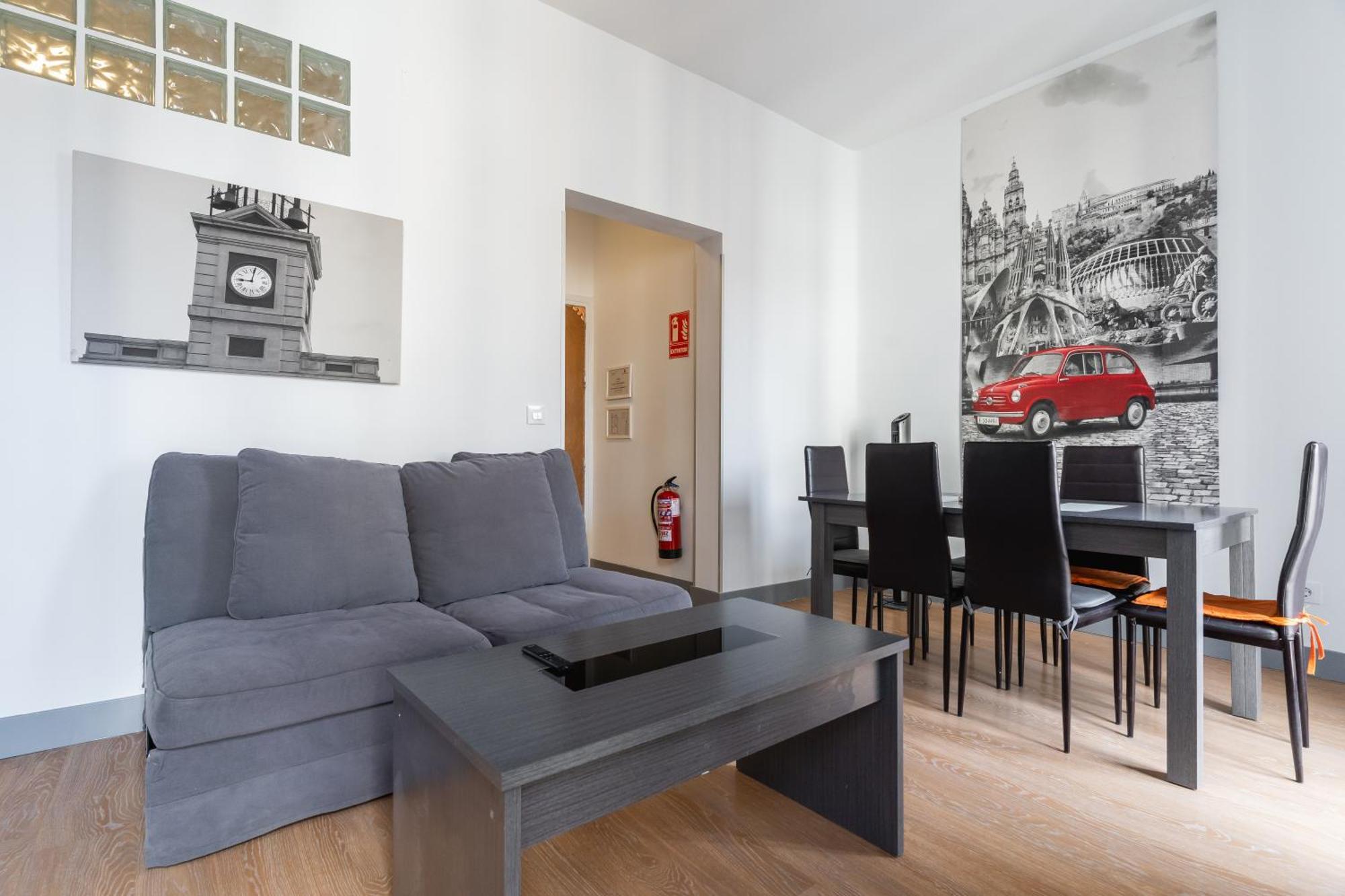 Apartamento 2 Bedrooms 1,5bathrooms Furnished - Sol - Bright & Functional - Mintystay