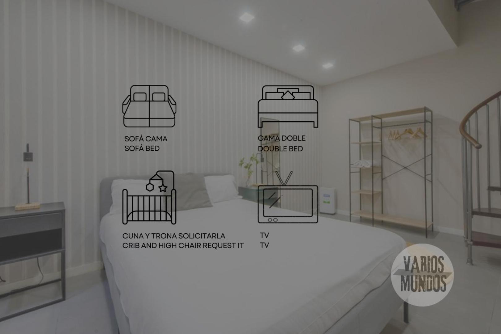 Apartment New Bajo Duplex En La Latina-centro De E2 Madrid