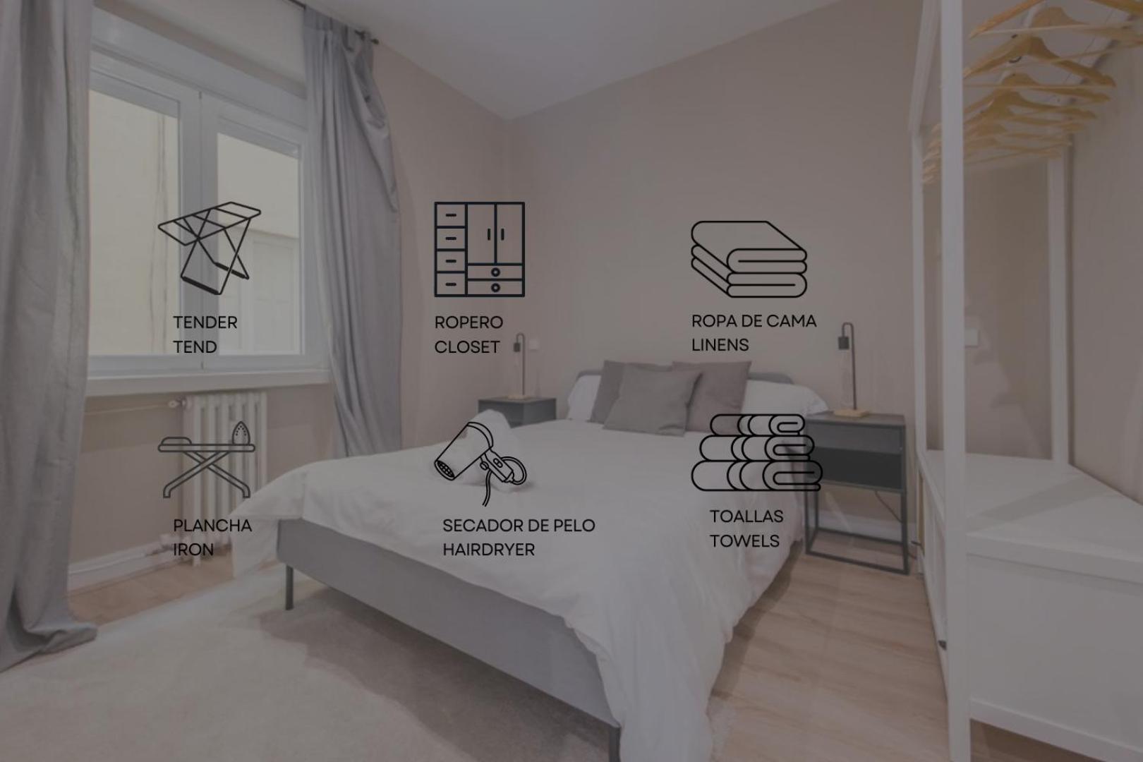Apartment Downtown 7pax La Latina,centro De *