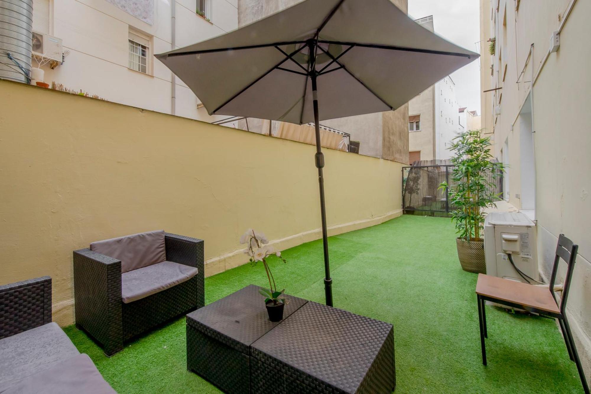 Acogedor 3 Y Terraza En El Centro De Apartment