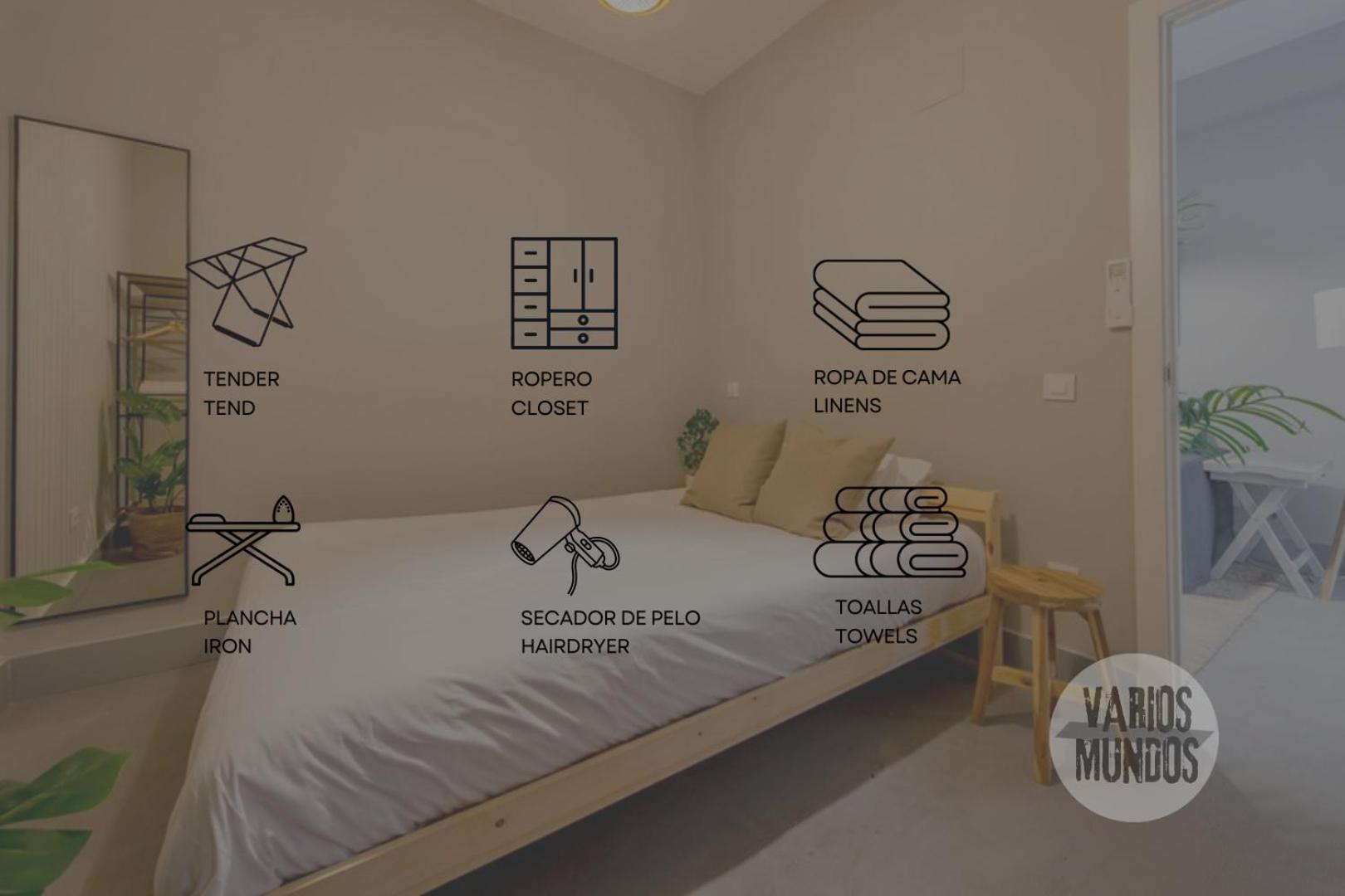 Apartment New Piso Centrico 7pax A 2 Min Andando De Gran Via E2 *