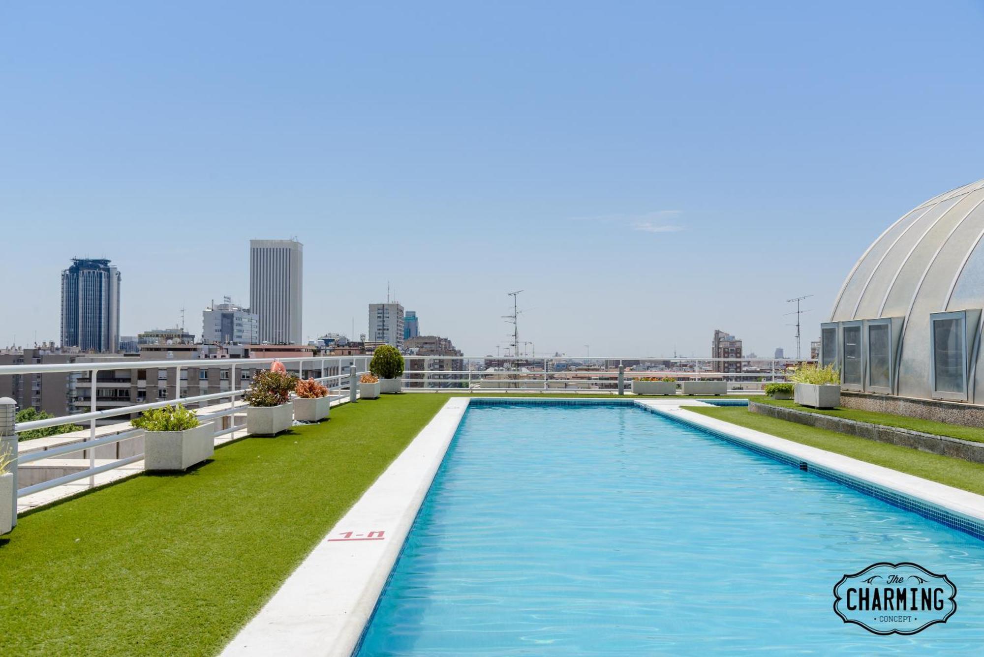 Charming Eurobuilding 2 Terrace Exclusive - Plaza De Parking Apartment
