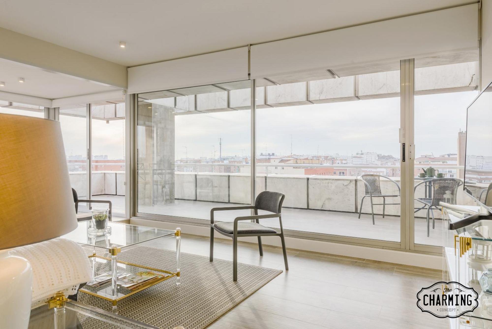Charming Eurobuilding 2 Terrace Exclusive - Plaza De Parking Apartment *