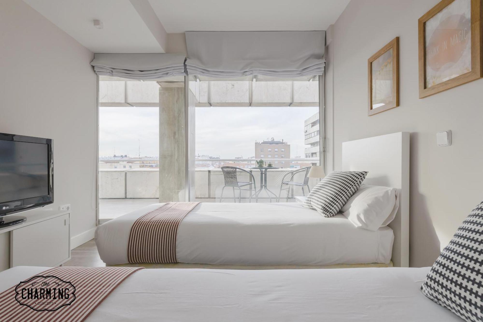 Apartment Charming Eurobuilding 2 Terrace Exclusive - Plaza De Parking Madrid
