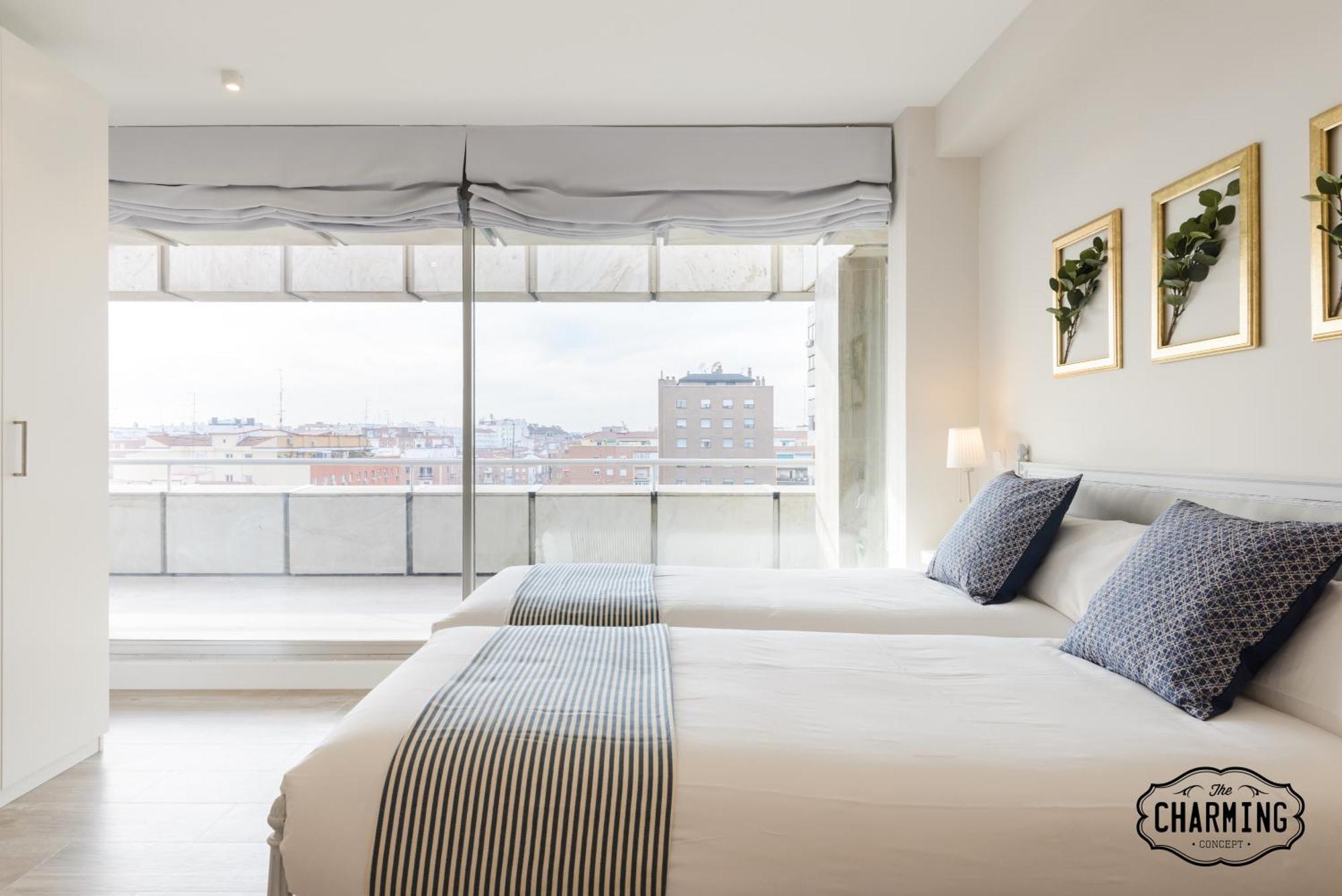 Charming Eurobuilding 2 Terrace Exclusive - Plaza De Parking Apartment Madrid