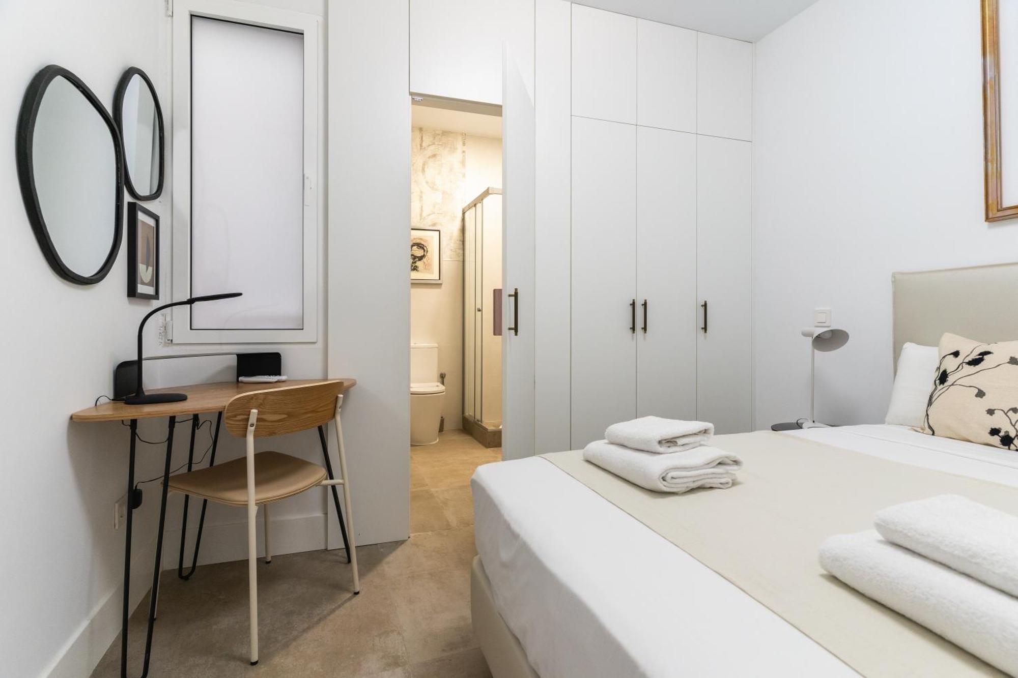Apartamento Modern And Bright-1bedroom 2bathrooms-la Latina Madrid