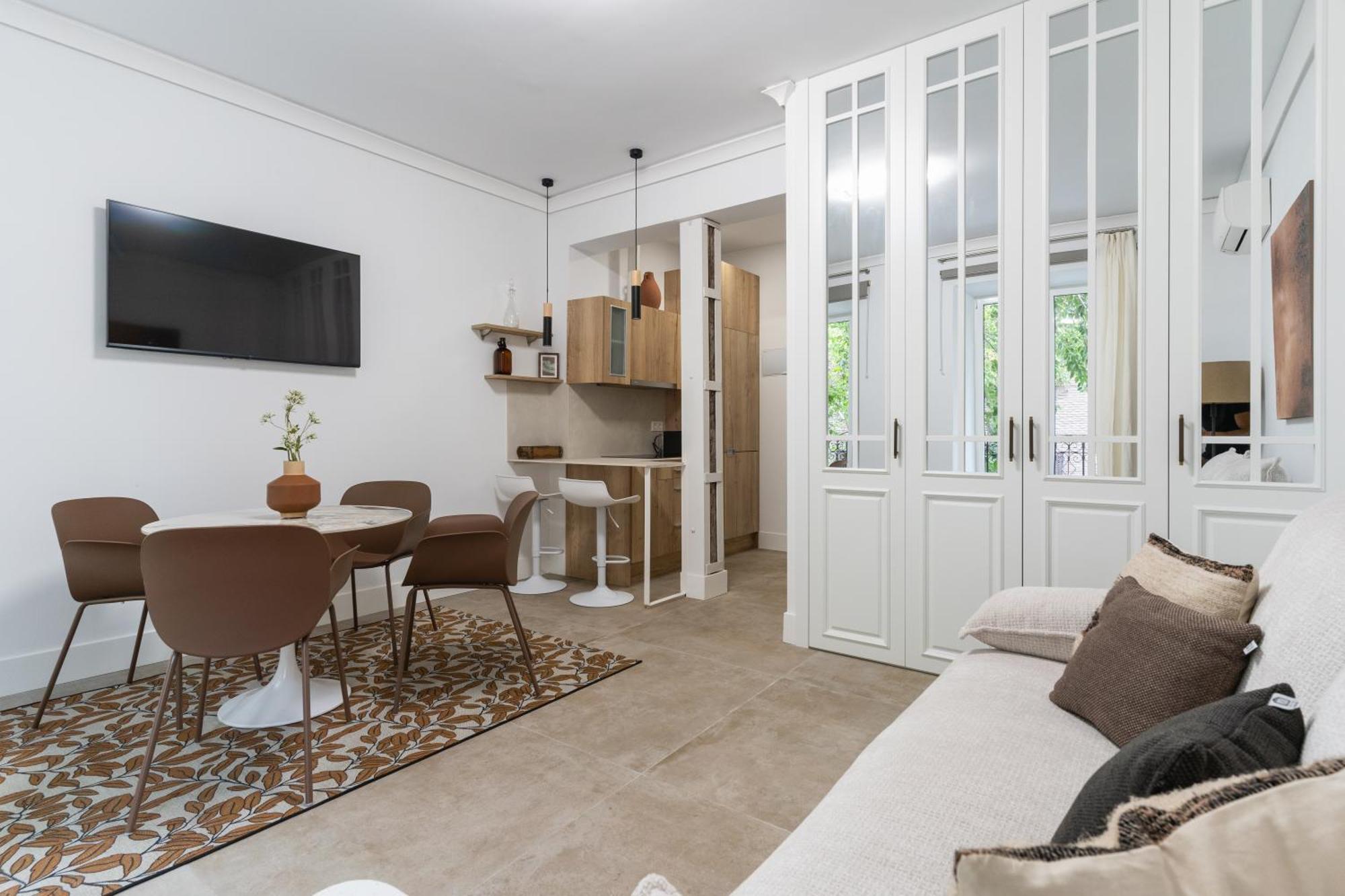 Modern And Bright-1bedroom 2bathrooms-la Latina Apartamento