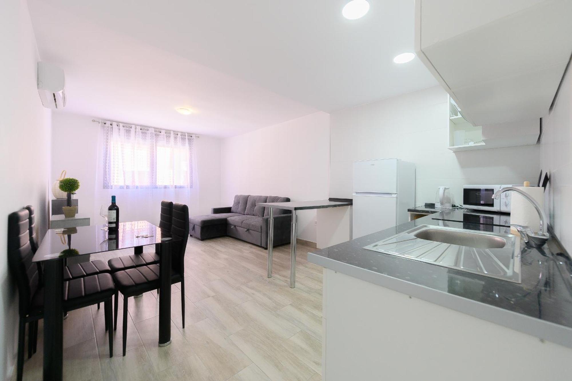 Apartment For Acogedor Temporal De Un En Chamartin Mma321b *